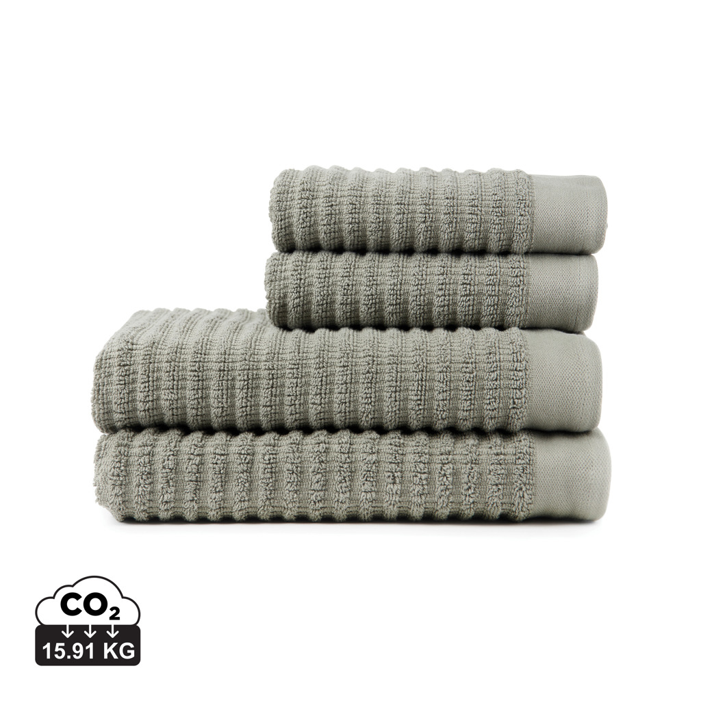 Set promotionnel de 4 serviettes Landro VINGA Vert 